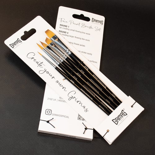 Face Paint Brush Set