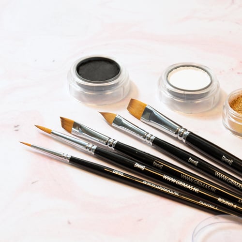 Face Paint Brush Set