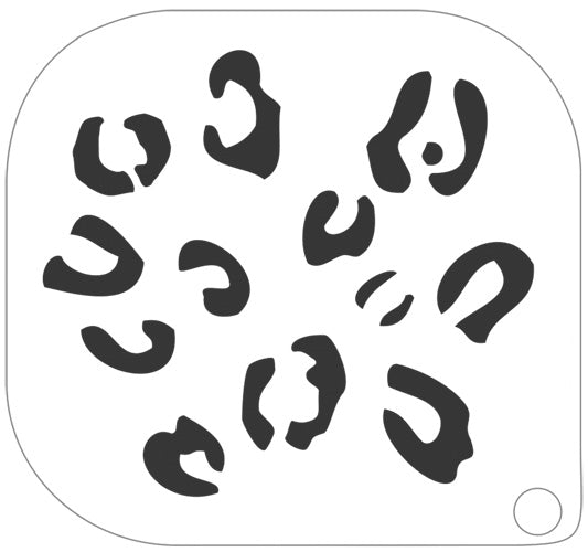 Stencil 105 – Small Leopard Spot