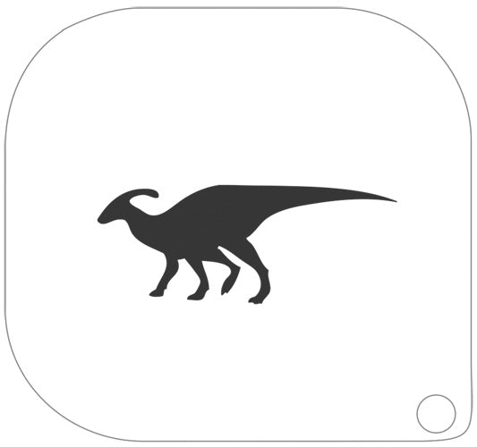 Stencil 115 – Parasaurolophus