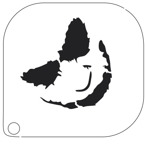 Stencil 131 – Halloween Monster