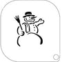 Stencil 28 – Snowman