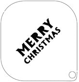 Pochoir 30 – Merry Christmas