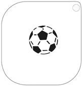 Pochoir 40 – Ballon de foot