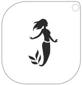 Pochoir 46 – Sirène