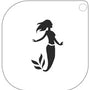Stencil 46 – Mermaid