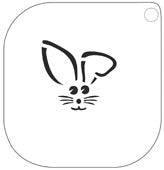 Stencil 51 – White Rabbit