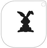 Stencil 52 – Black Rabbit