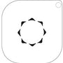Stencil 56 – Geometric Sun