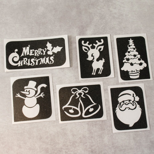 Christmas Sticker Stencils Set 1