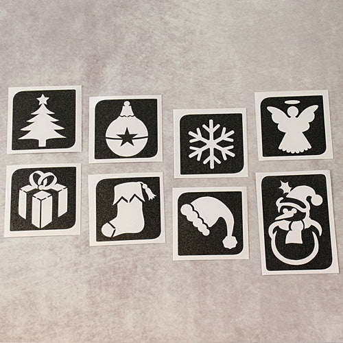 Christmas Sticker Stencils Set 2