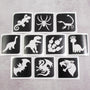 Dinosaur Sticker Stencil Set