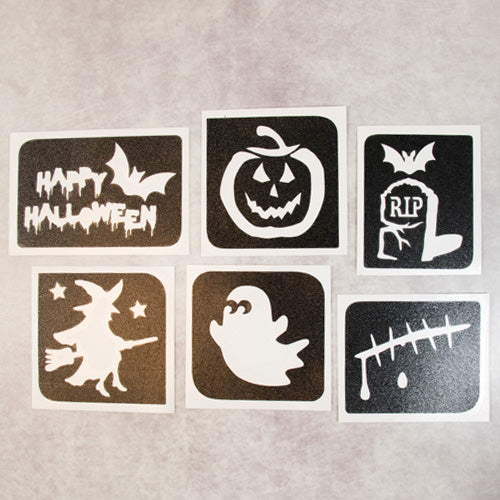 Halloween Sticker Stencil Set