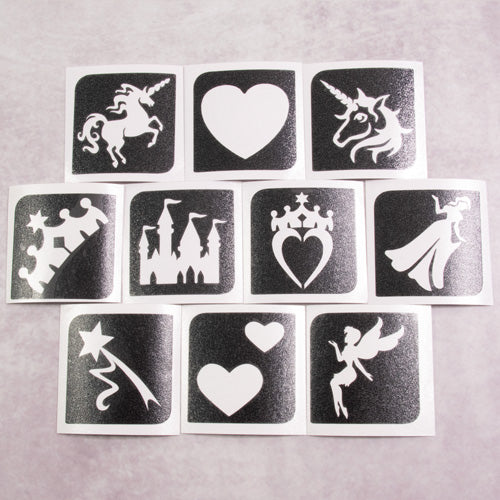 Princess/Fairy Sticker Stencil Set